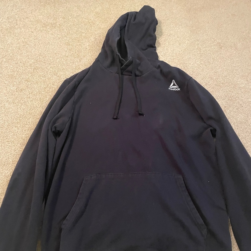 Reebok size large black sweatshirt